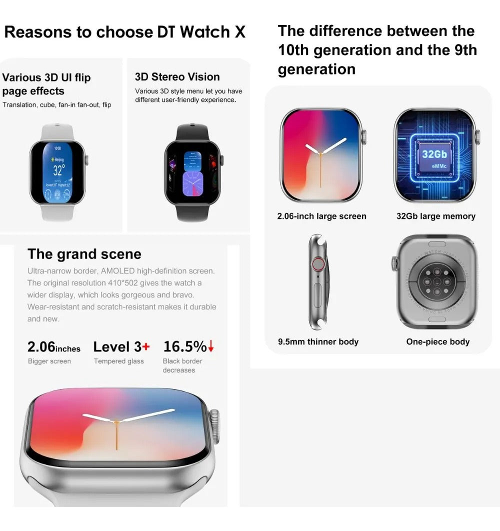 Smartwatch DT Watch 10